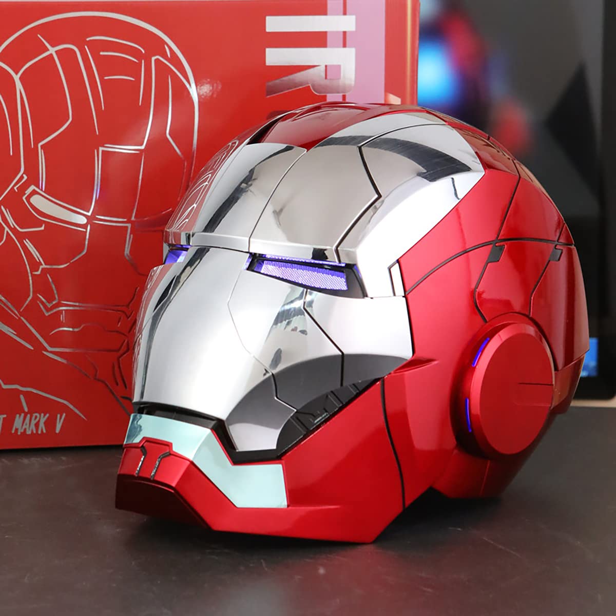 Amazon.co.jp: TPTITGC アイアンヘルメットマン MK5 1:1 コスプレ